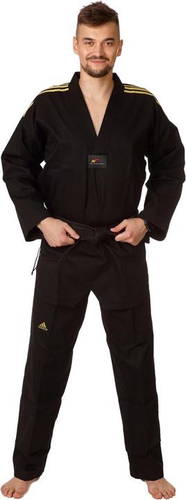 Produktbild adidas Taekwondoanzug adi champion "colour" schwarz, ADITCC01 (170)