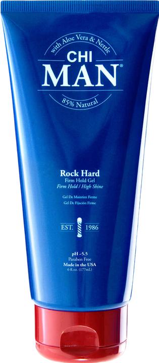 Immagine prodotto CHI Uomo Rock Hard Firm Hold Gel 177 (Gel per capelli, 177 ml)