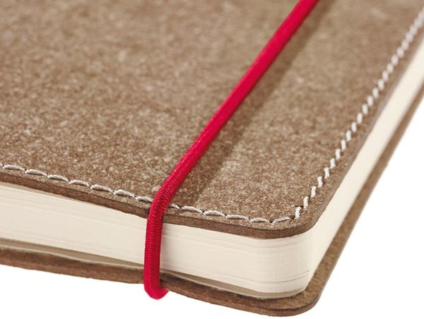 Produktbild Transotype senseBook RED RUBBER (A6, Kariert, Harter Einband)