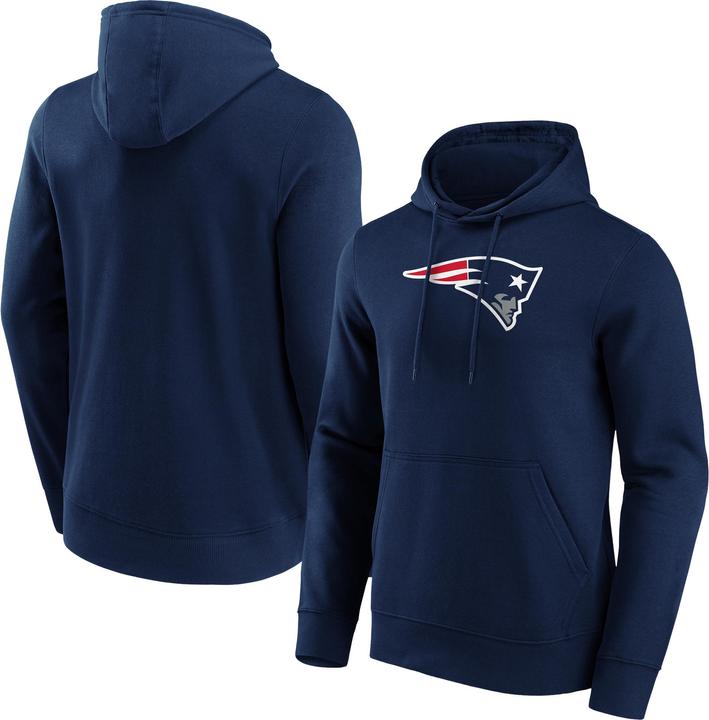 Produktbild Fanatics New England Patriots Mid Essentials Crest Kapuzenpullover Herren (L)