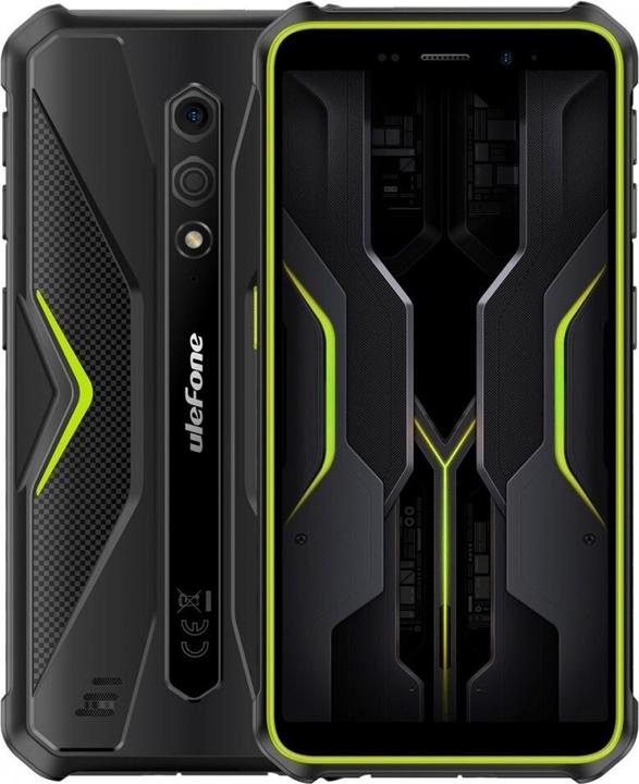 Produktbild Ulefone Armor X12 Pro 4GB/64GB Smartphone (leicht grünlich) ohne Ladegerät (64 GB, Schwarz/Grün, 5.45", Dual SIM)