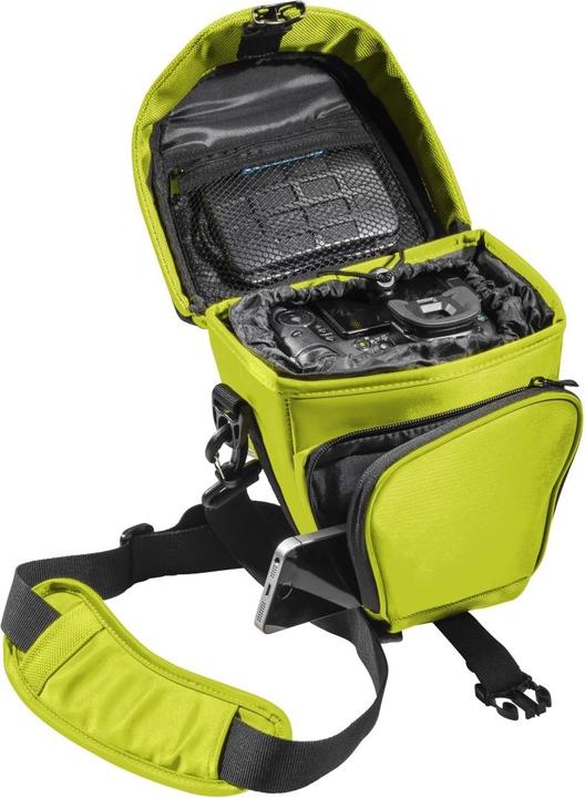 Produktbild mantona Premium Colttasche hellgrün (Kamera Schultertasche, Kamera Bereitschaftstasche, 3.61 l)