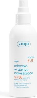 Actual product image Ziaja Sopot Sun Moisturising Milk - SPF 30 Spray 170 ml (Sun spray, SPF 30, 170 ml)