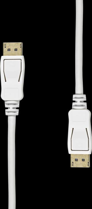 Produktbild ProXtend DisplayPort Cable 1.4 3M White (3 m, DisplayPort)
