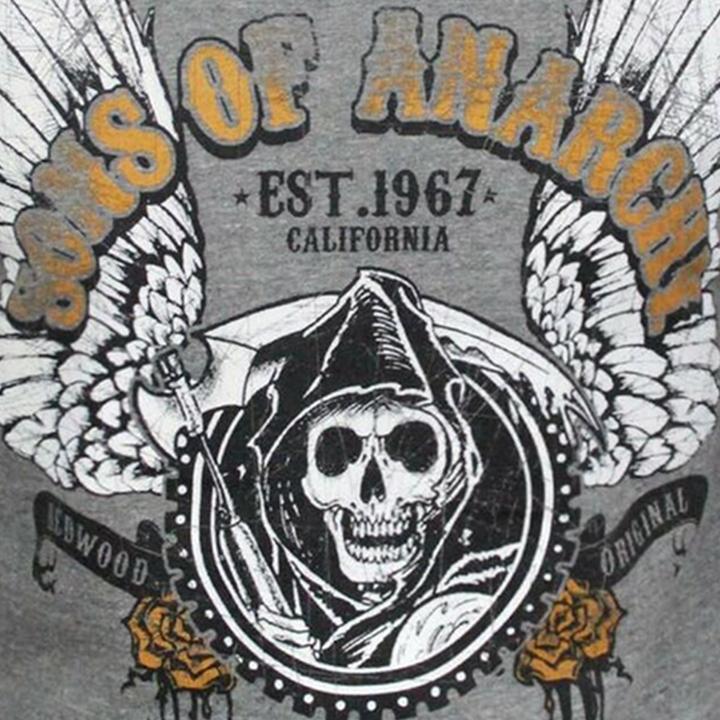 Produktbild Sons Of Anarchy Pullover Motiv Sensenmann mit Flügeln (S)