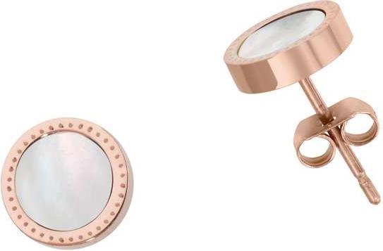 Immagine prodotto Bijouteria Orecchini (Rivestimento in PVD (colore oro), Acciaio chirurgico 316L, Madreperla)