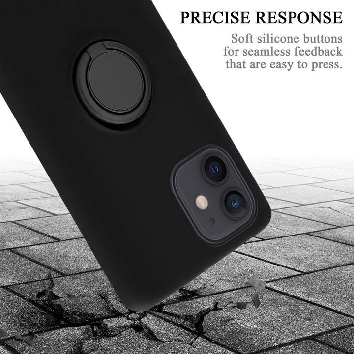 Immagine prodotto Cadorabo Custodia in silicone TPU Liquid Ring Cover (Apple iPhone 12 mini)