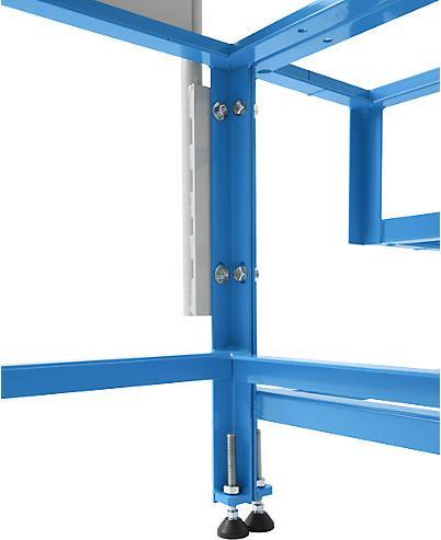 Produktbild eurokraft pro Plattform für Plattform-Modulsystem (Plattformleiter, 61 cm)