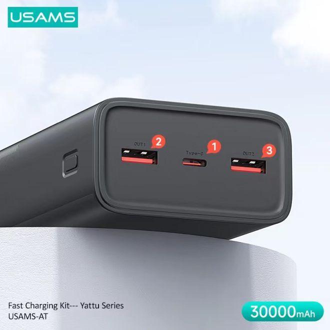 Produktbild Usams Yattu Series (30000 mAh, 65 W, 111 Wh)