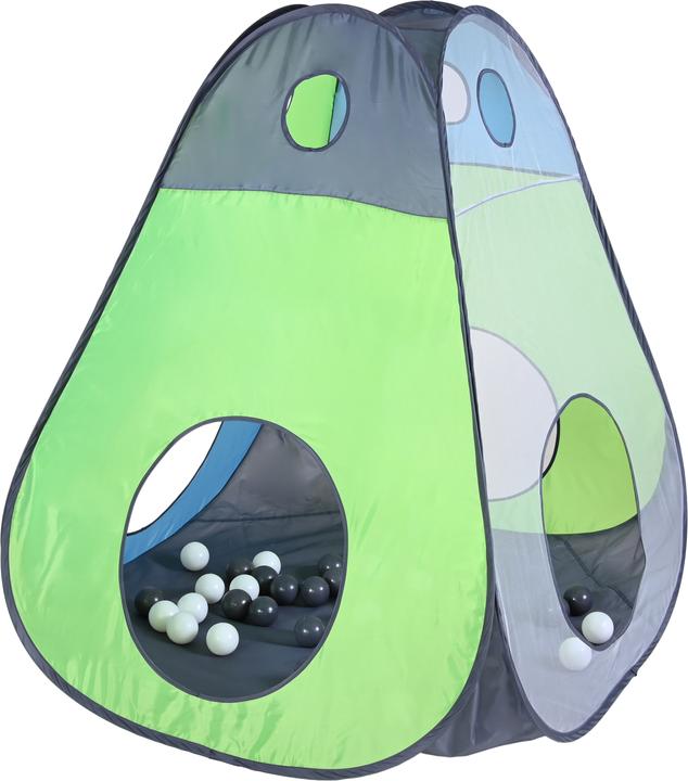Image du produit Knorrtoys Spielzelt - "Green-blue" / inkl. 30 balls