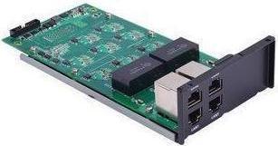 Image du produit Moxa DE-LN04-RJ - Module LAN PCIe à 4 ports 101001000 Mbps (RJ45 (4x))