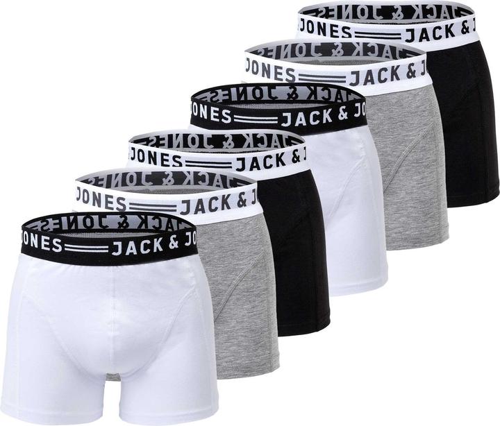 Immagine prodotto Jack & Jones Sense Trunks 3 Pack (XXL, confezione da 6)