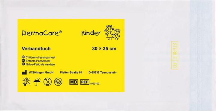 Söhngen DermaCare Kinder Verbandtuch, 30x35cm, einzeln, steril