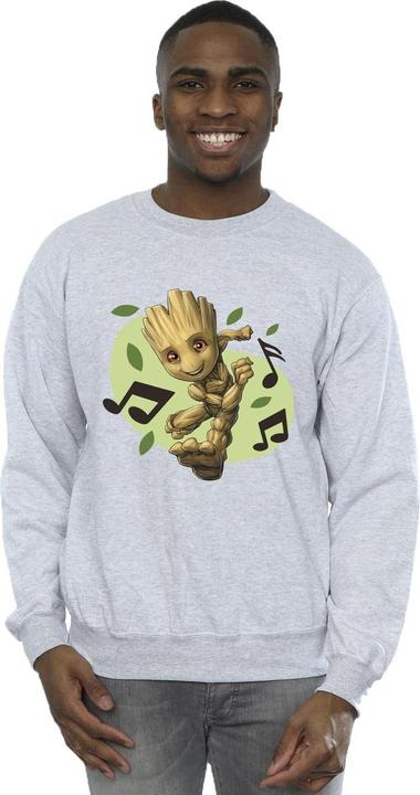 Produktbild Guardians Of The Galaxy Groot Musical Notes Sweatshirt (4XL)