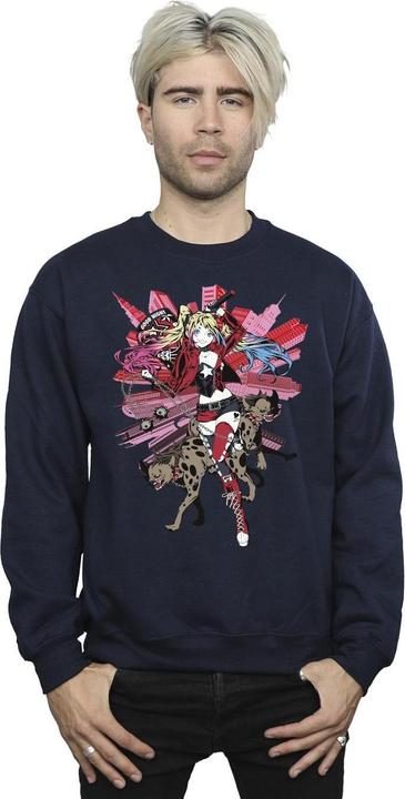 Immagine prodotto Felpa da uomo in cotone Harley Quinn Hyenas (M)