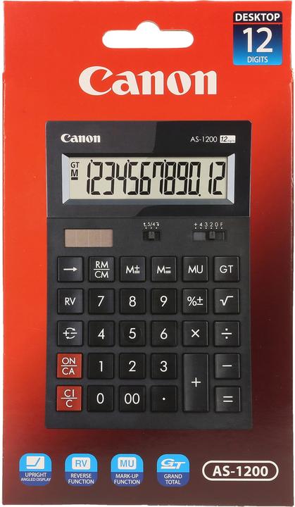 Actual product image Canon As-1200 (Solar cells, Batteries)