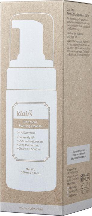 Image du produit Klairs Riche et humide (Mousse, 100 ml)