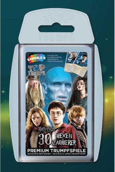 Actual product image Amigo Top Trumps Harry Potter 30 Witches and Wizards (German)