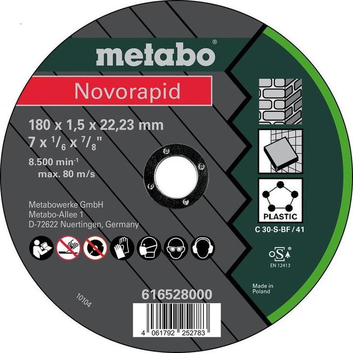 Produktbild Metabo Trennscheiben