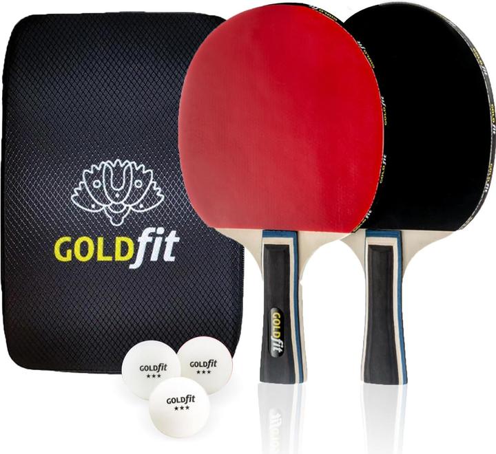Image du produit Goldman Service Tischtennisschläger Set mit 3 Bällen