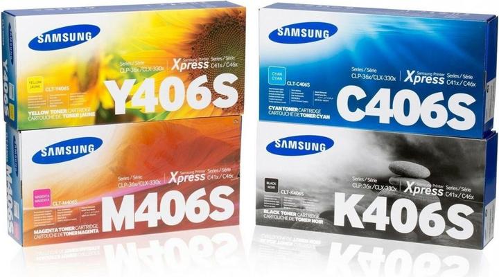 Produktbild Samsung CLT-P406C RainbowKit (M, BK, Y, C)
