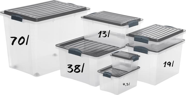 Actual product image Rotho Compact (27 x 18.5 x 15 cm, 4.50 l)
