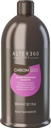 Actual product image Alter Ego Italy Alterego ChromEgo Silver Maintain Shampoo 950ml (950 ml, Liquid shampoo)