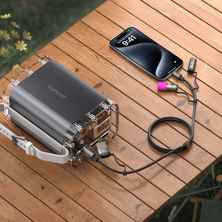 Actual product image 4smarts 4in1 USB-C cable set Explorer (1 m, USB 2.0, 60 W)
