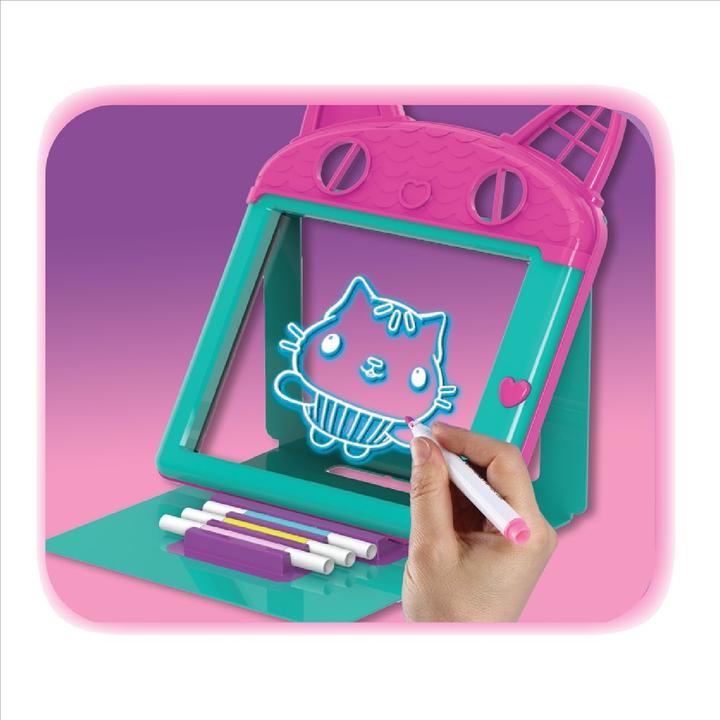 Actual product image Big Glow Gabby's Dollhouse Premium Glow Pad Drawing Board