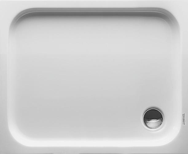 Image du produit Duravit Receveur de douche D-Code 1000 x 800 x 85 mm blanc lisse 720106000000000