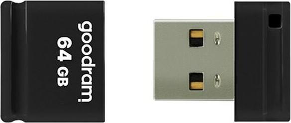 Image du produit Goodram Lecteur flash USB UPI2 64 Go Type-A 2.0 Noir (64 Go, USB-A)