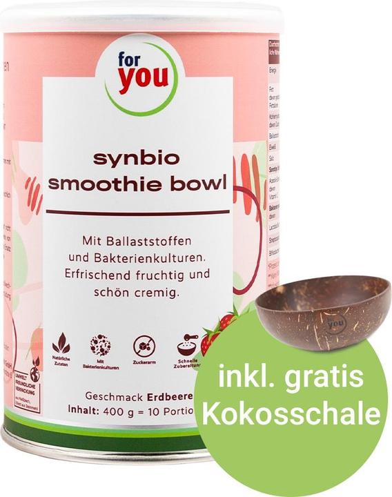 For You smoothie bowl erdbeere (10 Stück, 400 g)