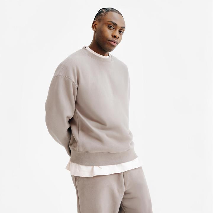 Actual product image Decathlon Sweatshirt Herren Oversize Rundhals - braun (M)
