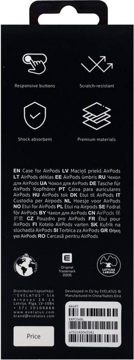 Immagine prodotto Evelatus Custodia per Airpods Pro EAC04