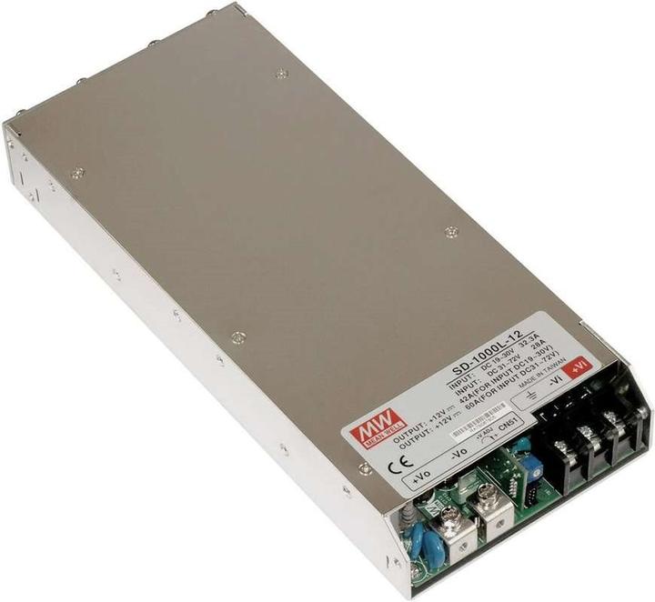 Image du produit MeanWell Convertisseur DC/DC, 72... 144V, 48V, 21A, 1kW