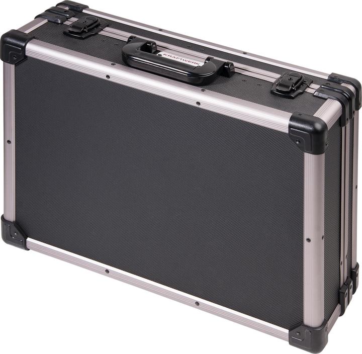 Actual product image Kraftwerk 123-t. Professional aluminium tool case KW+PB (123 pieces)