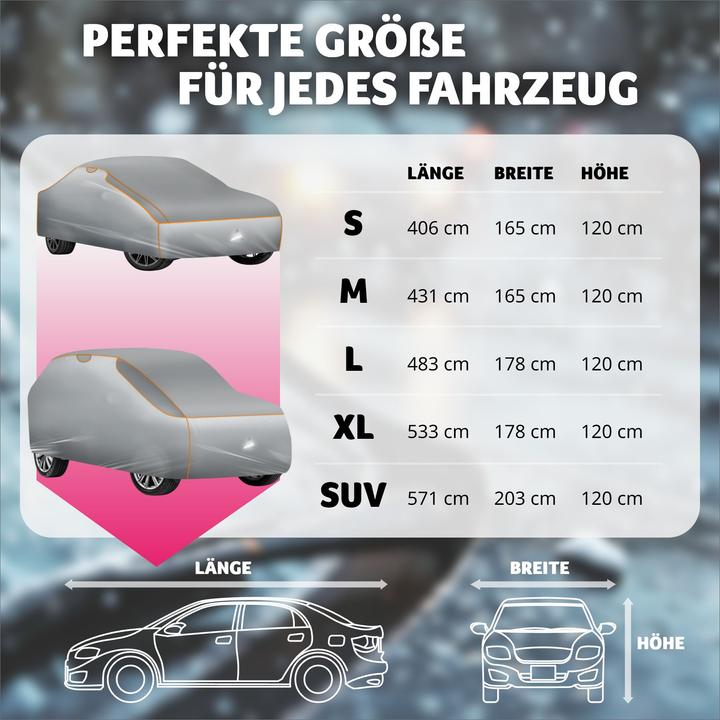 Produktbild tectake Hagelschutz-Autoplane