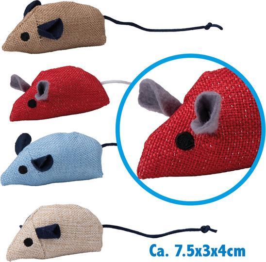 Produktbild Pet Toys Cat toy mouse 4as (Spielmaus Katze)