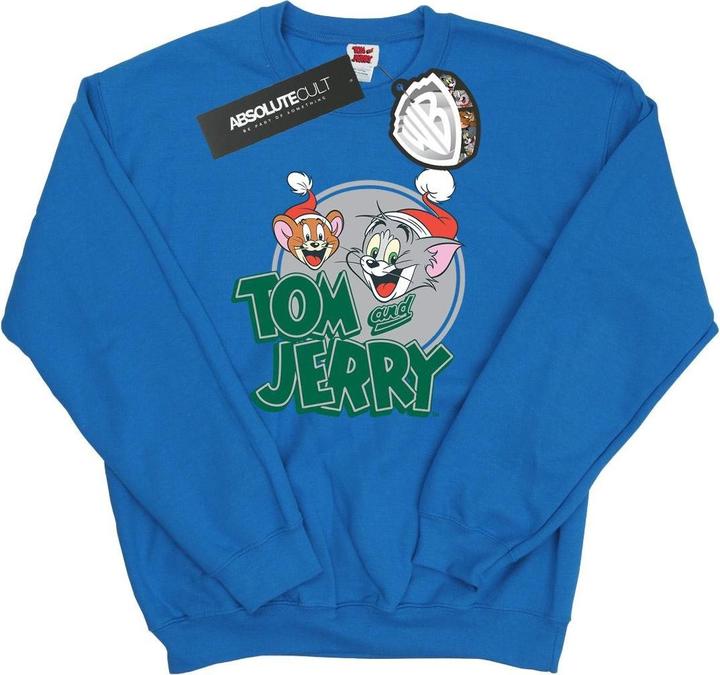 Tom & Jerry Christmas Greetings Sweatshirt (L)