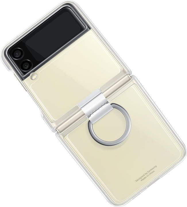 Actual product image Samsung Clear cover with ring (Samsung Galaxy Z Flip3)