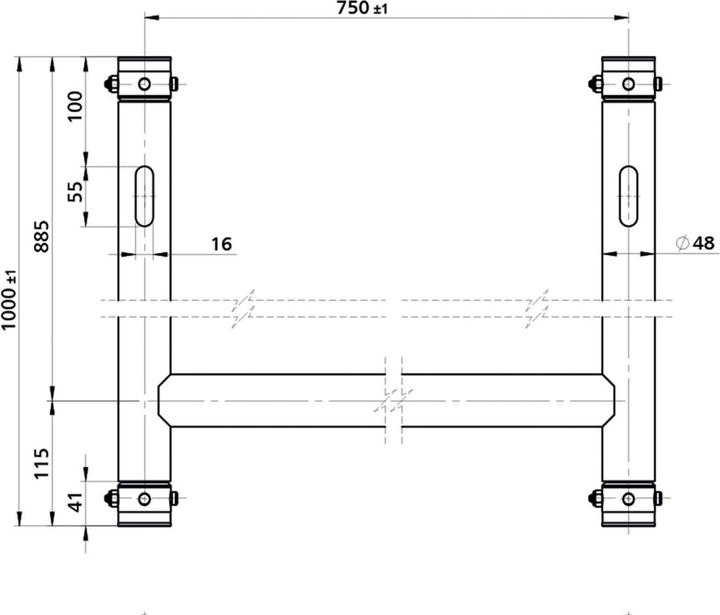 Produktbild Showtec H-Downrigger