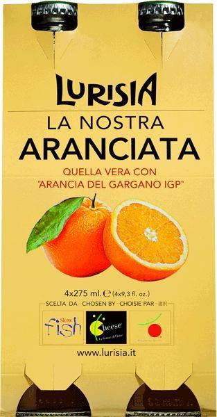 Actual product image Lurisia La Nostra Aranciata (4 x 27.5 cl)