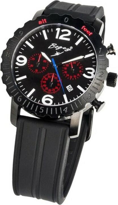 Bogey Herrenuhr BSFS008RDBK (Ø 44 mm) (44 mm)