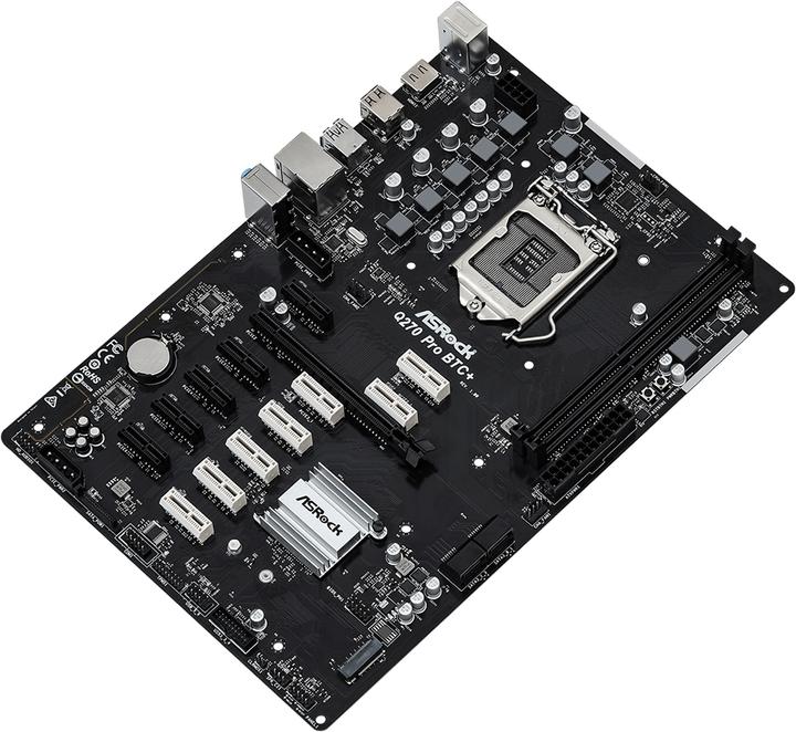 Produktbild AsRock Q270 Pro BTC+ (LGA 1151, Intel Q270, ATX)