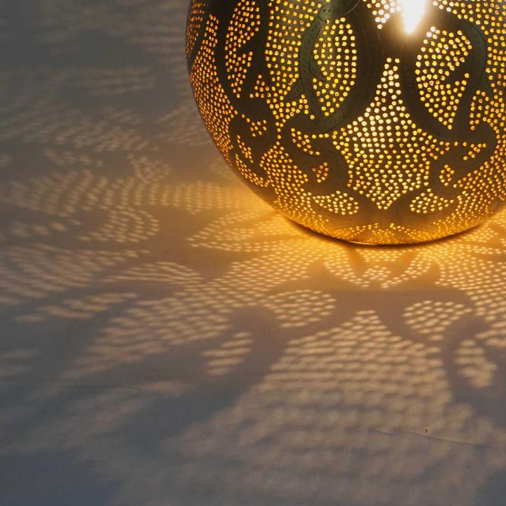 Actual product image Sweet Mint Oriental Lamp Rangi Filigree (E14)
