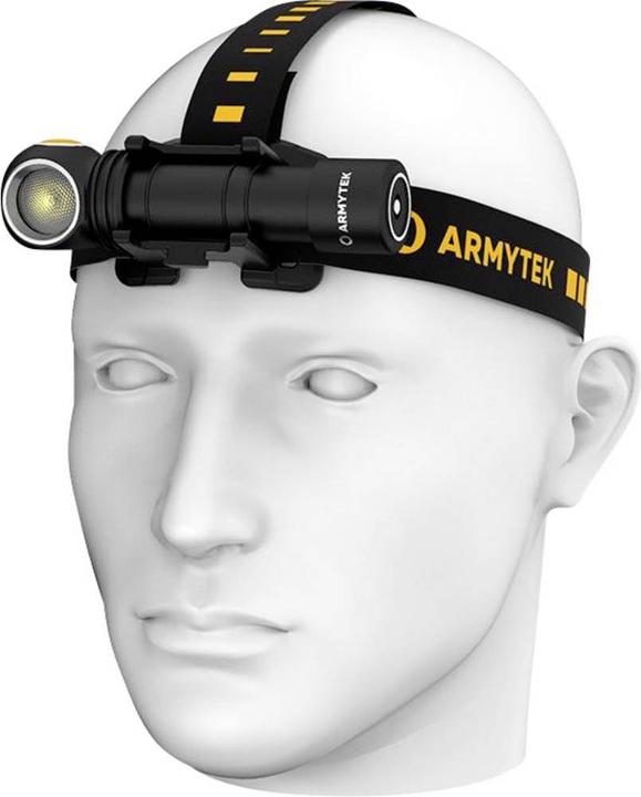 Actual product image ArmyTek Wizard C2 Pro Nichia Magnet USB (warm light) Head / Hand Lamp (11.20 cm, 1600 lm)