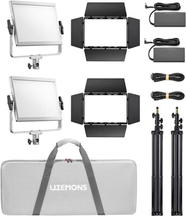 Image du produit Godox Litemons LP400Bi Panneau lumineux LED bi-couleur 2 kit d'éclairage (Panneaux lumineux)