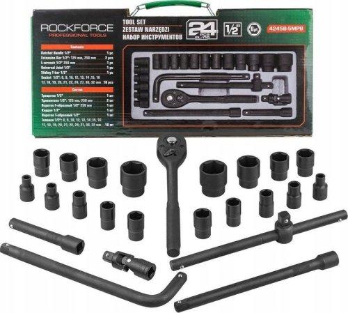 GCS ROCKFORCE KEY SET 24-pcs. 1/2 6 ANGLE. (8-32mm) (17 mm, 26 mm, 9 mm, 30 mm, 19 mm, 12 mm, 15 mm, 11 mm, 24 mm, 20 mm, 22 mm, 21 mm, 16 mm, 32 mm, 27 mm, 29 mm, 25 mm, 18 mm, 31 mm, 23 mm, 8 mm, 28 mm, 10 mm, 14 mm, 13 mm)