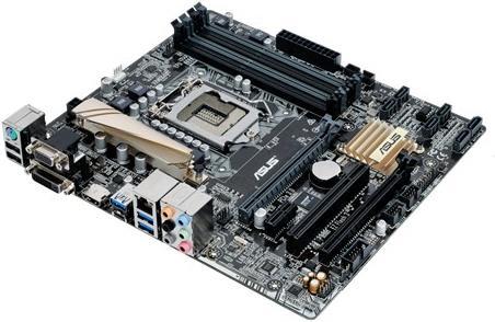 Actual product image ASUS B150M-Plus D3 (LGA 1151, Intel B150, mATX)
