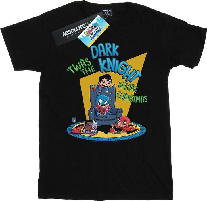 Super Friends Dark Knight Before Christmas TShirt (M)